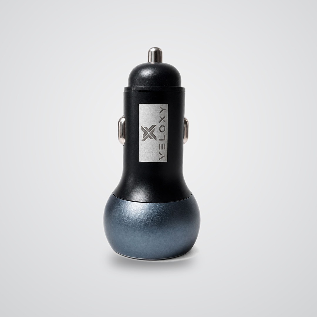 65W Super Fast Dual Port USB Car Charger